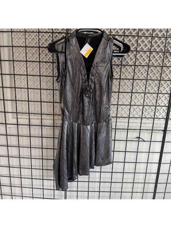 None Dresses & Skirts - New Women's Silver Dress